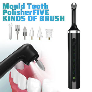 Polisseur de <span class=keywords><strong>dents</strong></span> électrique et <span class=keywords><strong>appareil</strong></span> de blanchiment <span class=keywords><strong>dentaire</strong></span> <span class=keywords><strong>avec</strong></span> 5 têtes de brosse et lumière LED - Product Image 2
