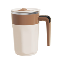 Gobelet mélangeur entièrement automatique en acier inoxydable 316 entièrement amélioré. Tasse à café portable magnétique intelligente avec affichage numérique.