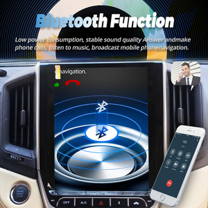 NaviRider pantalla Vertical de 12,1 pulgadas Tesla Android 13 navegación GPS para coche para <span class=keywords><strong>TOYOTA</strong></span> <span class=keywords><strong>LAND</strong></span> <span class=keywords><strong>CRUISER</strong></span> LC200 <span class=keywords><strong>2016</strong></span> 2017 vídeo Multimedia - Product Image 4