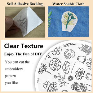 Dính tự dính washawway ổn định ủng hộ 20*30cm 50 cái mỗi túi nước lạnh hòa tan lót - Product Image 5