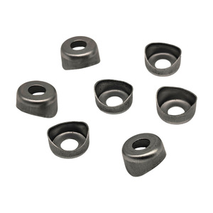 Pièces d'emboutissage métallique Hechi, composants de précision en acier inoxydable, couvercles de blindage pour applications mécaniques 100x100x2mm - Product Image 3