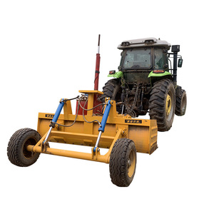 Niveladora de Terreno Montada en Tractor con Guía Láser, Equipo Agrícola de 4 Ruedas, Montaje en Enganche, Control Digital - Product Image 4