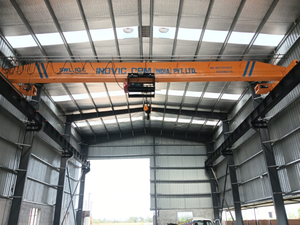 เครน EOT แบบคานเดี่ยวขายดีที่สุด รับน้ำหนัก 1-10 ตัน |   เครนเหนือศีรษะสำหรับการขนย้ายวัสดุอุตสาหกรรม - Product Image 4