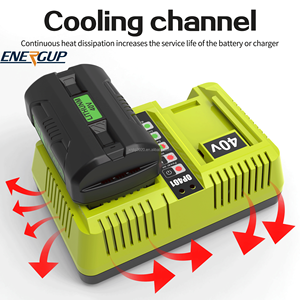 Kép OP401 40V Lithium-ion Battery Charger 2A DC Đầu ra điện <span class=keywords><strong>Ryobi</strong></span> op4050a op4015 op4026 op4030 op4040 op4050 AU/<span class=keywords><strong>EU</strong></span> ổ cắm - Product Image 6