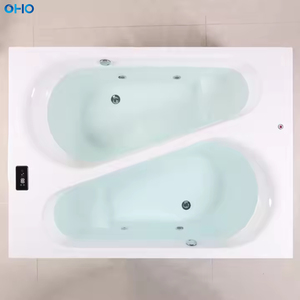 Enfriador de Agua Acrílico para Bañera con Agua Fría/Caliente y Baño de Hielo, Moderno con LED, para Uso en Interiores/Exteriores - Product Image 5