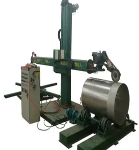 LPG tank seam gouge and grinding machine for pressure vessel production line