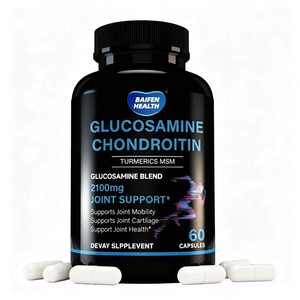 Capsules OEM/ODM de Glucosamine, Chondroïtine, Curcuma et MSM – Mélange de Glucosamine pour la Santé Articulaire - Product Image 1