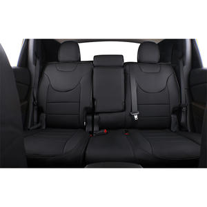 Fashion Design Sports Full Leather quattro stagioni <span class=keywords><strong>coprisedili</strong></span> per auto speciali su misura adatti per <span class=keywords><strong>Jeep</strong></span> <span class=keywords><strong>Cherokee</strong></span> 2014-2018 - Product Image 6