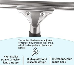 Commercial Window Cleaning <b>Squeegee</b> Set with Plastic Handle Hot Selling - Product Image 2