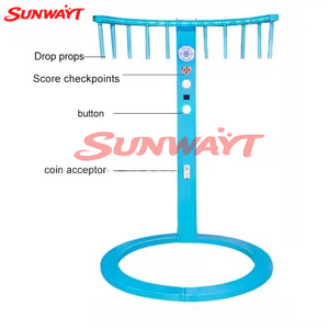 Juego de Reacción Rápida para Interiores: Equipo de Parque de Atracciones, Juego de Atrapar Palitos, Habilidades Visuales y Manuales para Centros Comerciales - Product Image 5