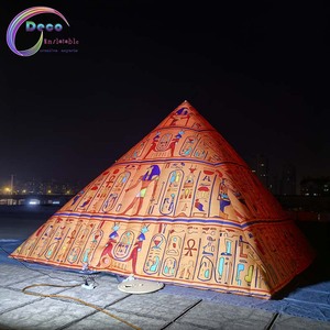 Modelo de Pirámide Inflable Gigante Personalizado, Gran <span class=keywords><strong>Edificio</strong></span> del Antiguo Egipto para Eventos al Aire Libre, Publicidad, Exhibición y Decoración - Product Image 2