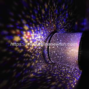 Kanlong niños dormitorio decoración del hogar 3D Lamparas intermitente cielo estrella y Luna maestro Galaxy proyector lámpara - Product Image 3