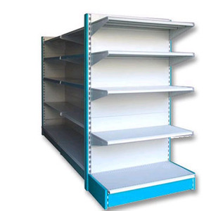 Étagère réglable en métal pour quincaillerie, couleur au choix, 3 à 6 niveaux, capacité 100 kg, pour <span class=keywords><strong>magasin</strong></span> d'alcool, librairie, pharmacie, supermarché - Product Image 1