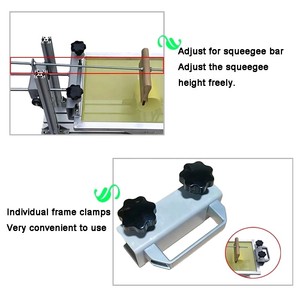 Manual Cylindrical Screen Printing Machine for Pen Bottle etc. - 1 Color CE Certified 15 Screens Affordable Price