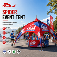 Tente arche pliable FEAMONT pour la publicité sportive, la promotion en extérieur et les événements - Imperméable et robuste
