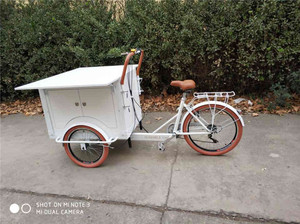 Tricycle de livraison de café tout-en-un, vélo mobile pour la vente de nourriture, tricycle de transport de café - Product Image 6