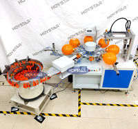 Máquina de serigrafía automática completamente automática para impresora de globos de látex serigrafia de globo