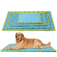 Tapis pour animaux de compagnie en mousse à mémoire de forme antidérapante moderne et confortable pour l'été, coussin de lit rafraîchissant doux pour chiens, couverture pour animaux de compagnie de qualité supérieure