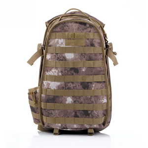 Sac à dos tactique durable en tissu Oxford 600D, sangles MOLLE, pour les déplacements urbains, la randonnée, 55L, camouflage, imperméable, unisexe, pack 3P Y - Product Image 6