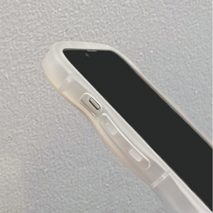 Pendente nuvole bambola invisibile supporto doppio bordo onda TPU Cover per Apple <span class=keywords><strong>Iphone</strong></span> 11 12 13 14 16 17 Pro Max - Product Image 6