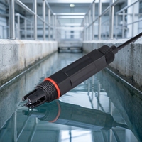 Sonde de pH pour station de traitement d'eau potable