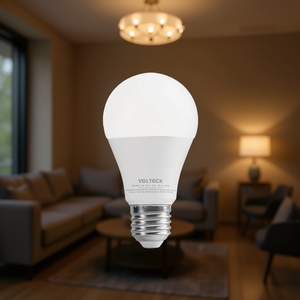 Bombilla LED VOLTECK A19, Base E26, 850LM, 80Ra, Luz Blanca, 15000H de Vida Útil, Cuerpo de Plástico, Smd 2835, CA 127V, Interruptor Manual, Caja de 2 Unidades - Product Image 2