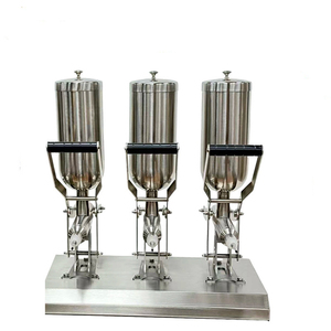 Máquina Manual de Rellenar Churros y Donas de Acero Inoxidable de 5L con Cinco Cabezales, Compatible con Leche, Fácil de Operar - Product Image 3