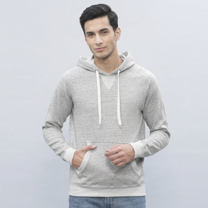 Basics High Quality Half Zip Velour Unisex 100% Cotton Oversize Hoodies Custom Printed Your Logos Winter Men's Clothing - Product Image 1