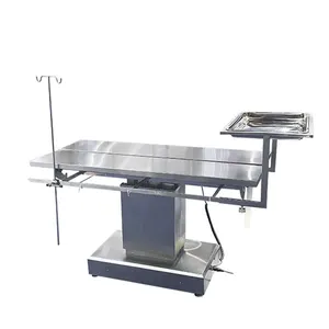 Good Quality Stainless Steel Two-Side Tilt Pet Electric Surgery Bed Surgical Veterinary Operating Table