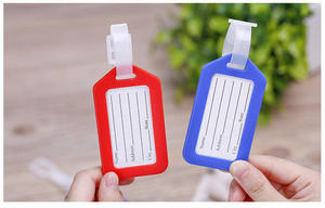 Etiqueta de Equipaje de PVC Resistente |   Artículos de Aseo Personalizados para Hotel con Número de Habitación |   Accesorio de Viaje Promocional - Product Image 4