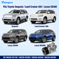 Compresseur auto 12V pour Lexus GX460 LX570 Toyota Land Cruiser Sequoia 883200C150 883200C200 883206A320 883206A520 CO 29109C