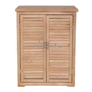 SDGS008 Boîte <span class=keywords><strong>de</strong></span> rangement <span class=keywords><strong>de</strong></span> jardin-Coffre à coussin en bois <span class=keywords><strong>de</strong></span> sapin avec <span class=keywords><strong>toit</strong></span> imperméable, marron - Product Image 2