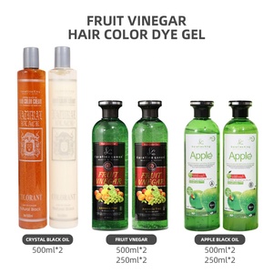 Tinte para el Cabello Negro en Crema, 500ml*2, con Extracto Natural de Frutas, Sin Amoníaco, Sin Manchas, OEM, Orgánico - Product Image 6