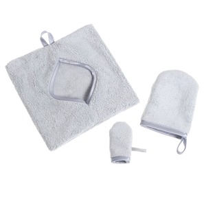 Serviette de maquillage magnétique écologique en microfibre douce, réversible, <span class=keywords><strong>lavable</strong></span> et réutilisable, gants démaquillants - Product Image 3