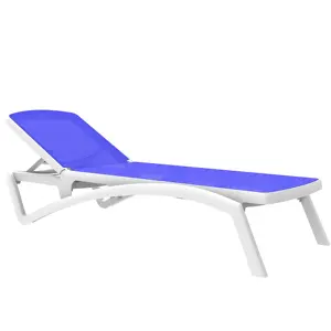 Sofá de balanço dobrável para áreas externas, cadeira de balanço para praia