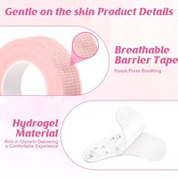 Kits d'extension de cils avec boîte de rangement, patchs pour les yeux, ruban adhésif pour cils, micro-brosses applicatrices, anneaux à colle, applicateurs pour les lèvres, bâtonnets de mascara