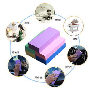 ฟองน้ำล้างรถ PVA 17x7x3 ซม. ทรงสี่เหลี่ยมอเนกประสงค์สำหรับกระจกรถยนต์เปียโนทำความสะอาดบ้าน - Product Image 1