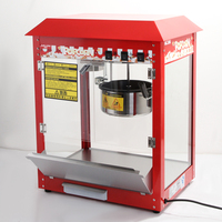 Machine à Popcorn Commerciale Blios, Industrielle, Entièrement Automatique, Grande Capacité, pour Cinéma, Multi-Voltage 1300W