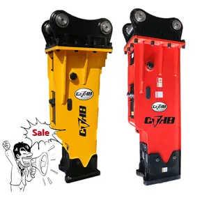 Manufactuing Factory Excavator Parts Silent Hydraulic Rock Breaker Best Selling Rock Supplier Hydraulic Hammer