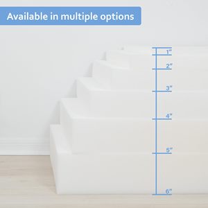 Tùy chỉnh 1 "x 24" x 72 "bọc đệm hình chữ nhật bọt sofa đệm Bộ nhớ bọt nệm - Product Image 4