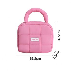 New Arrivals Girls <b>Sweet</b> Cosmetic Case Handheld Puffy Cute Makeup <b>Travel</b> Pouch Bag - Product Image 5