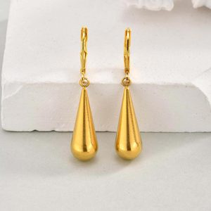 Pendientes de Gota de Agua <span class=keywords><strong>OUSLY</strong></span> para Mujer, en Acero Inoxidable con Baño de Oro de 18K, Microincrustaciones, Modernos y a la Moda para Aniversario CN/GUA - Product Image 3
