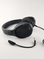 Casque de jeu avec microphone détachable pour PC/PS4/PS5/Xbox One/Switch, casque de jeu stéréo