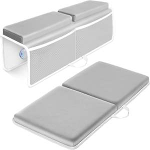 Genouillère de bain pour bébé en mousse à mémoire de forme ultra-douce personnalisée avec repose-coudes pour l'heure du bain - Product Image 1