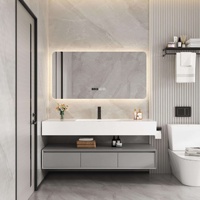 Hôtel Lavabo Antique Double Évier Pour Les Sites Sportifs Moderne Petit Cabinet De Salle De Bains