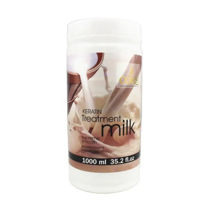 טיפול שיער קרטין trantment חלב 1000 ml