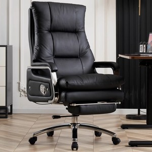 Silla reclinable cómoda para el hogar y la Oficina con silla Boss de cuero sintético para una sesión larga Silla de computadora fácil de usar - Product Image 6