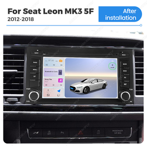 Système multimédia embarqué MEKEDE pour voiture, plusieurs systèmes d'interface utilisateur, lecteur radio audio, Car-play Auto pour <span class=keywords><strong>Seat</strong></span> <span class=keywords><strong>Leon</strong></span> MK3 <span class=keywords><strong>5F</strong></span> 2012 - <span class=keywords><strong>2018</strong></span>, 7 pouces - Product Image 4