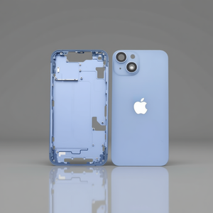 Boîtier bleu pour iPhone 14 avec coque arrière - Product Image 3