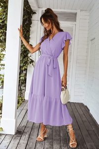 Samden <span class=keywords><strong>Robes</strong></span> de soirée de luxe personnalisées de haute qualité à col en V très sexy - Product Image 4